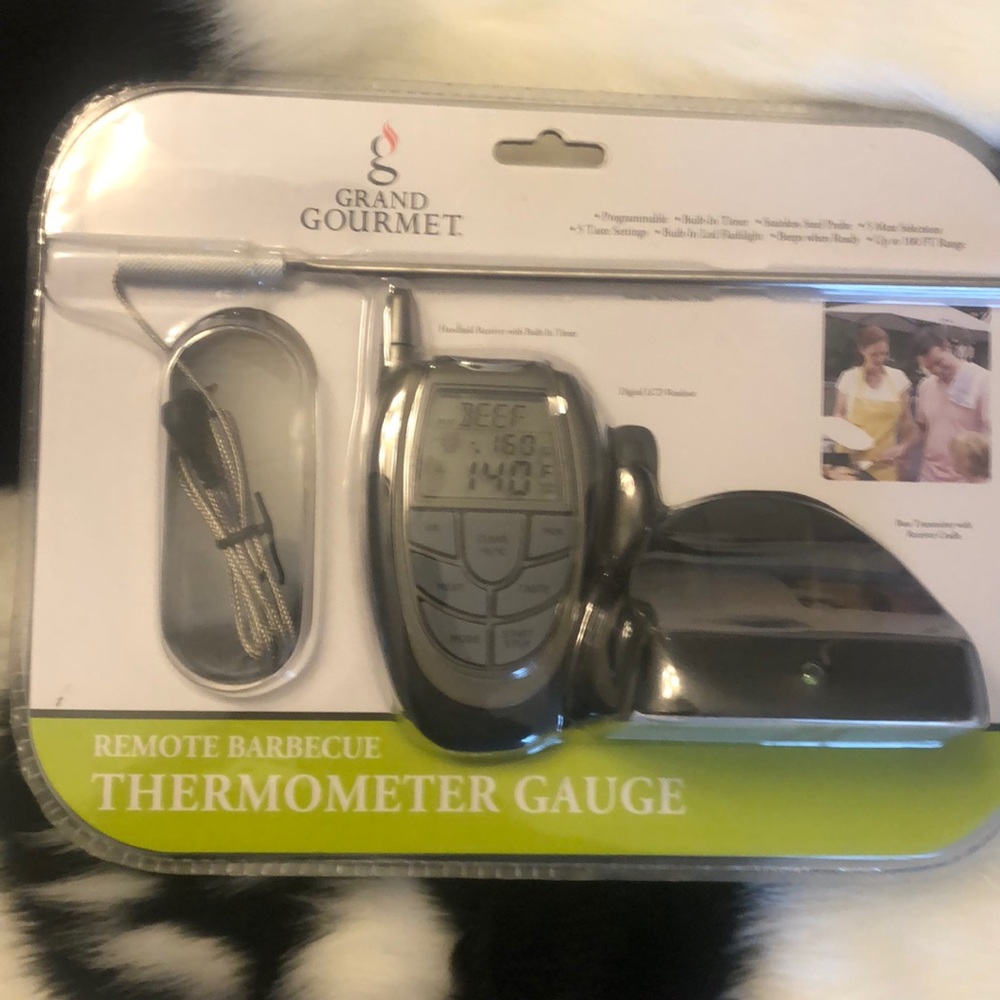 Remote BBQ Thermometer Gauge